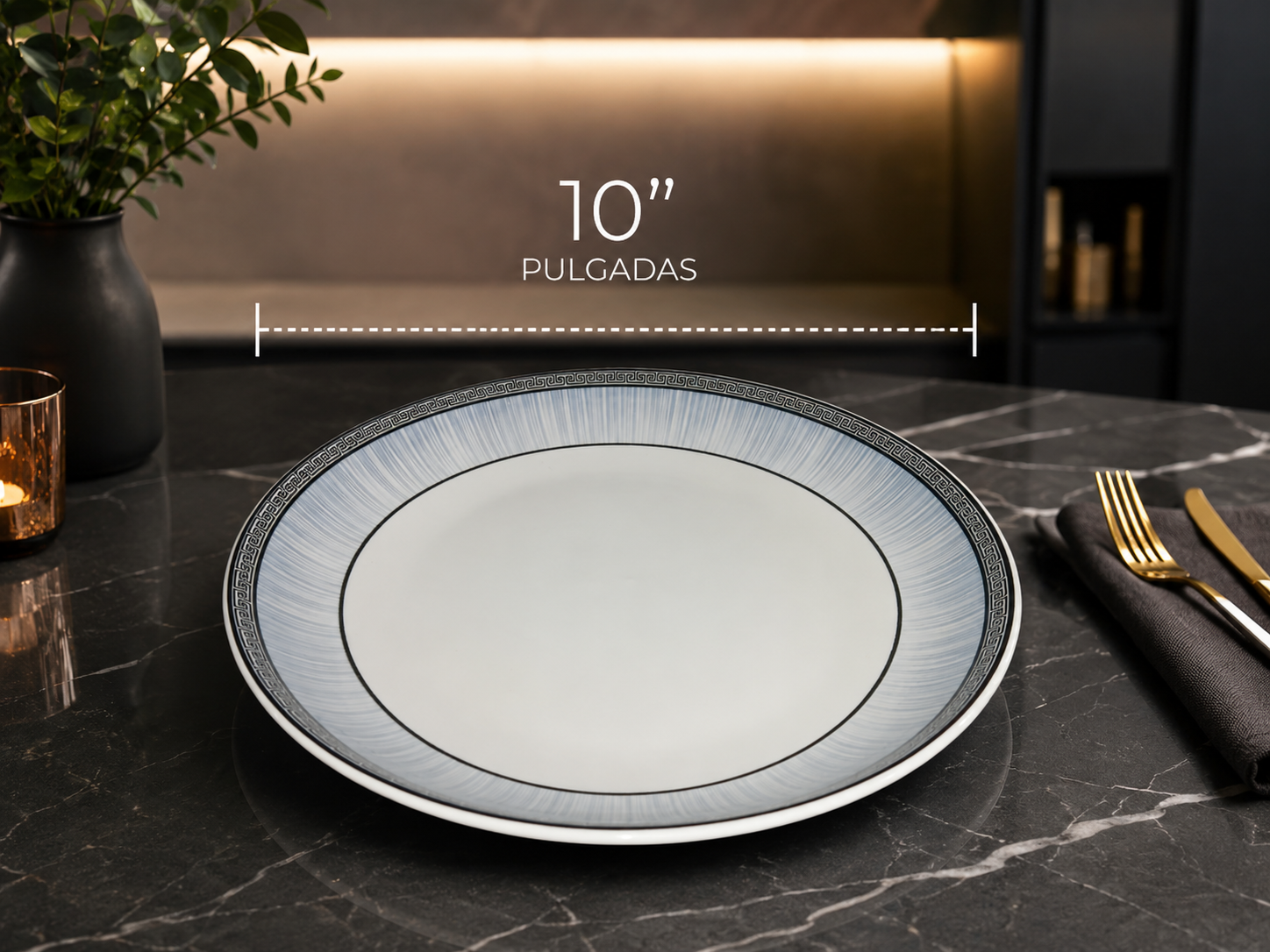 PLATO CERAMICA KY-138