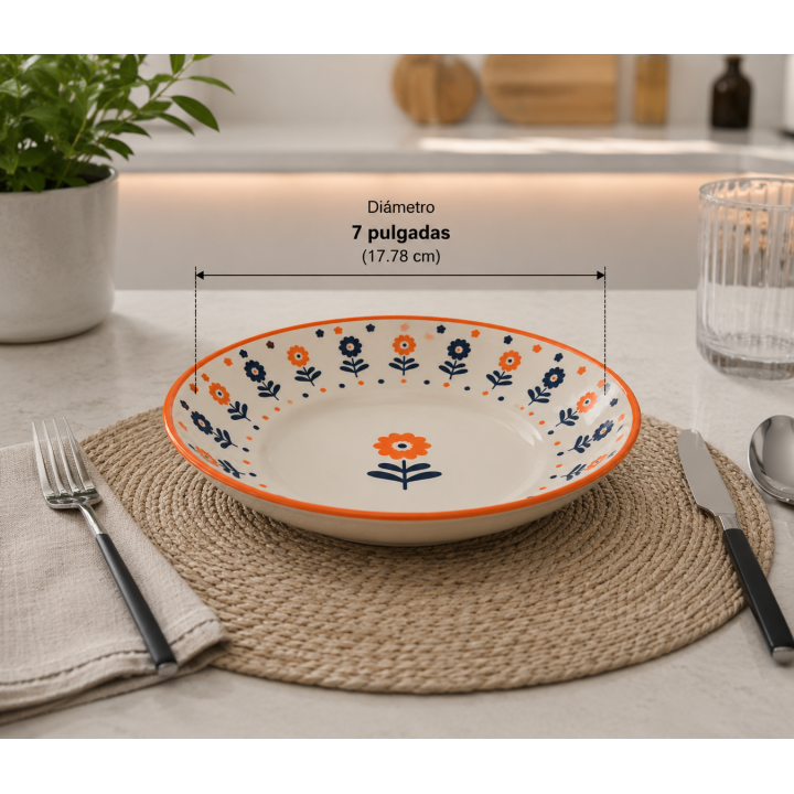 PLATO CERAMICA KY-205 BX60 S.9550 6X6