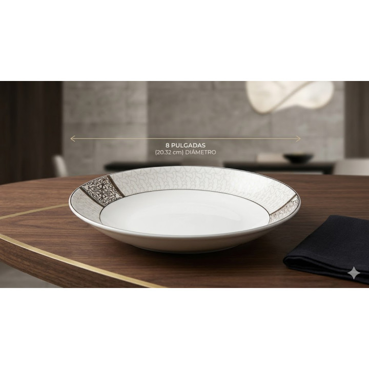 plato ceramica 8\ ky-191 bx60 s.9550 6x6.30