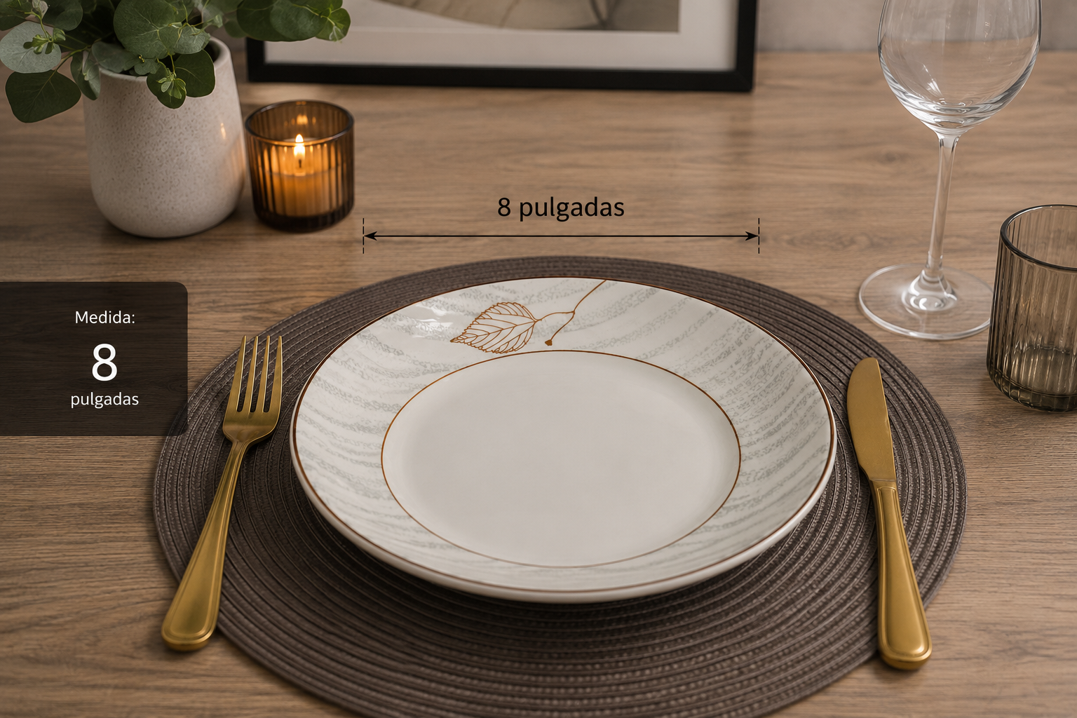 PLATO CERAMICA 8\ KY-157 BX60 S.9750 6X6.60