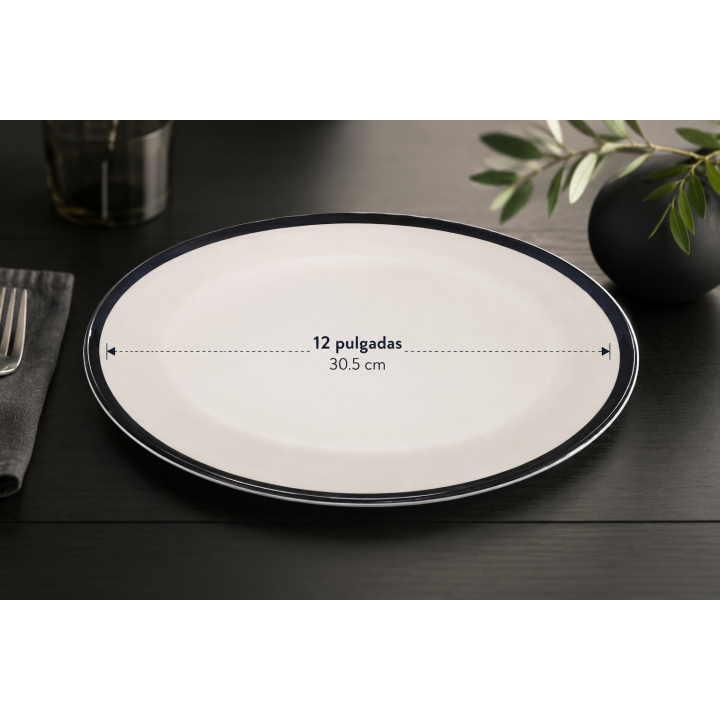 PLATO CERAMICA 12\ KY-101 BX23 S.9072 6X28