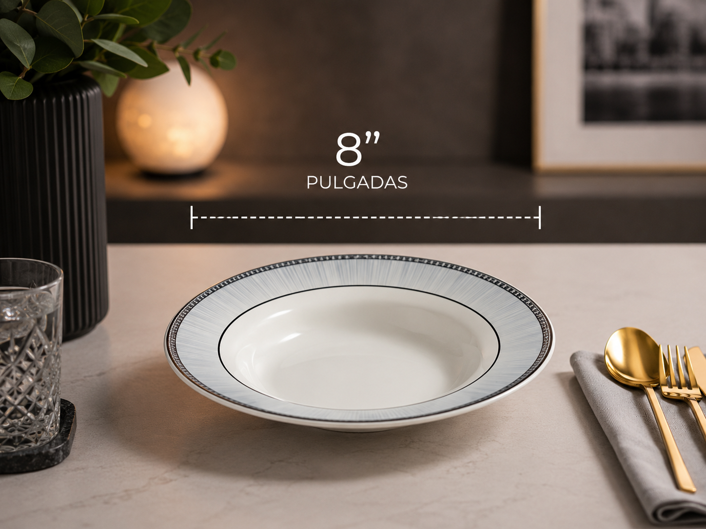 PLATO CERAMICA 8\ KY-139 BX72 S.9840 6X5.50