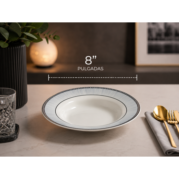 PLATO CERAMICA 8\ KY-139 BX72 S.9840 6X5.50