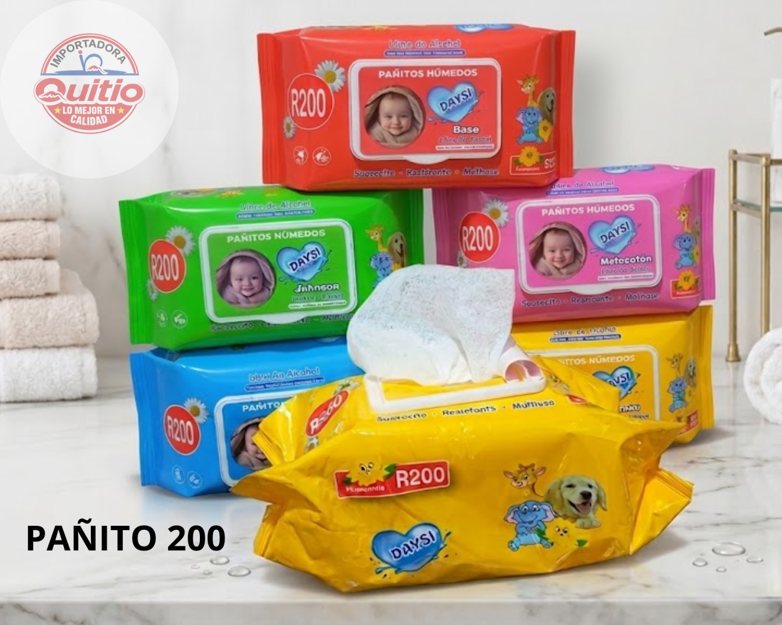 PANOS HUMEDOS DE 200 BX24PQ $(6X6)