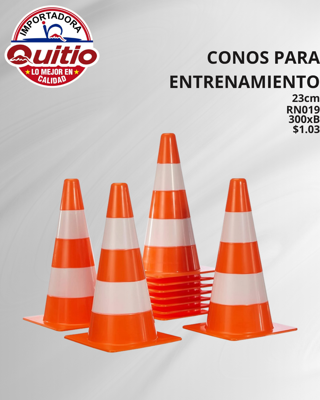 CONO PARA ENTRENAMIENTO RN019 BX300 Q.9350