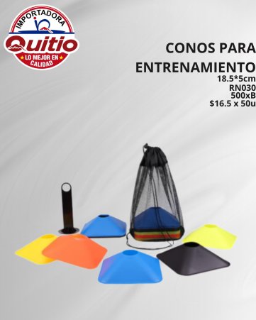 CONO PARA ENTRENAMIENTO RN030 BX10X50 Q.9058