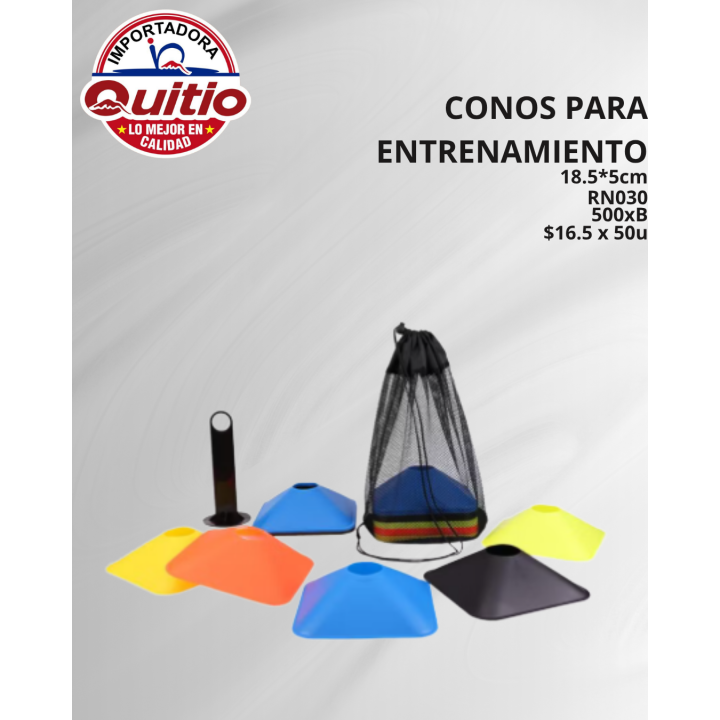 CONO PARA ENTRENAMIENTO RN030 BX10X50 Q.9058