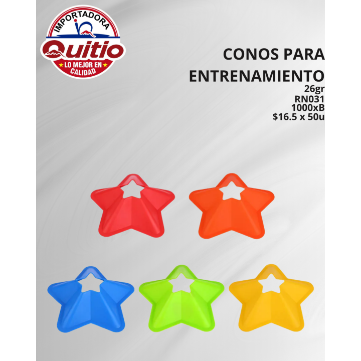 CONO PARA ENTRENAMIENTO BX10X50 Q.901 RN031