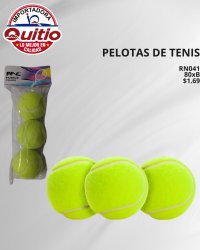 PELOTA DE TENIS RN041 BX80 Q.9301