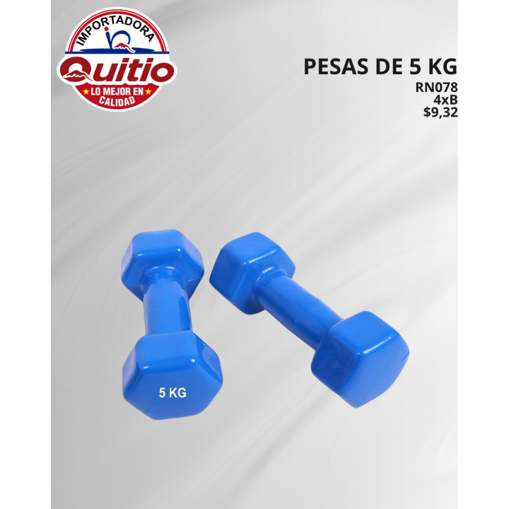PESAS 5KG RN078 BX4 Q.9126
