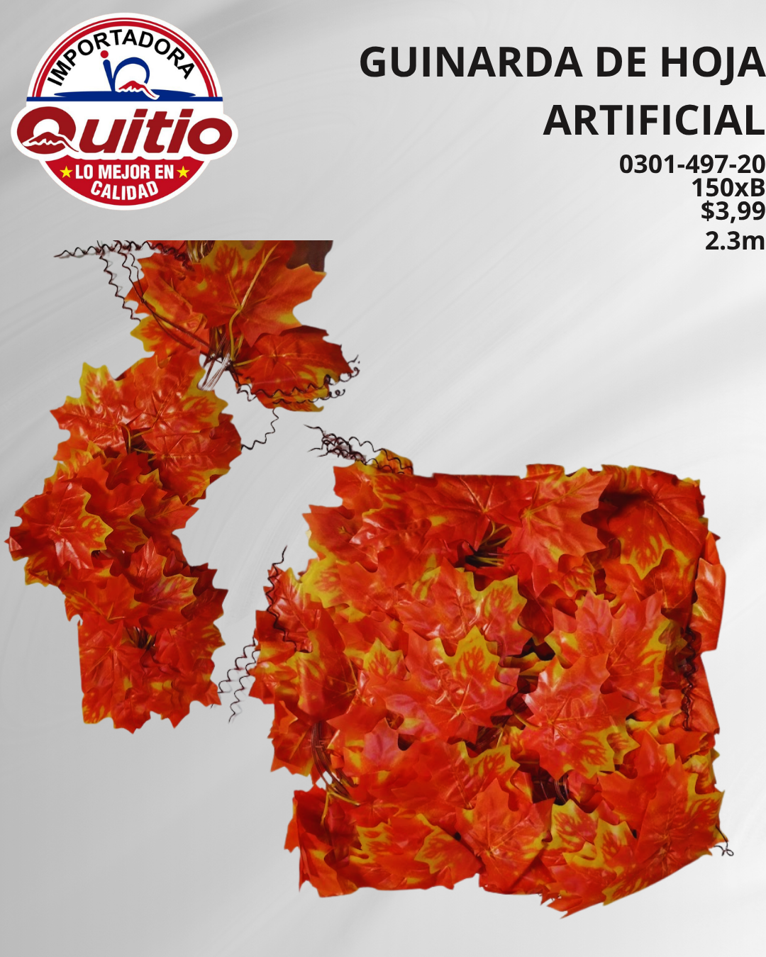 PAQX12 HOJA ARTIFICIAL 0301-497-20 BX150X12 Q.9162