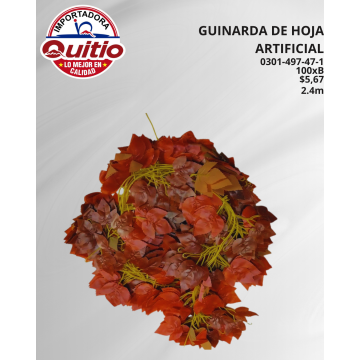 PAQX112 HOJA ARTIFICIAL 0301-497-47-1 BX100X12 Q.9873