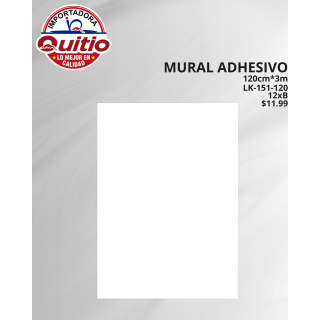 ADHESIVO MURAL LK-151-120 BX12 Q.9027