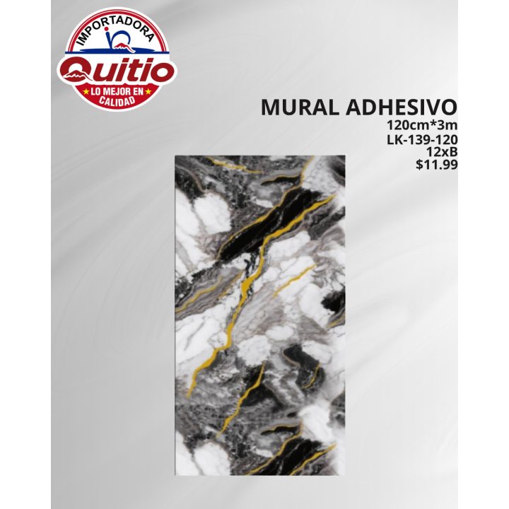 ADHESIVO MURAL LK-139-120 BX12 Q.9027