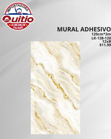 ADHESIVO MURAL LK-138-120 BX12 Q.9027