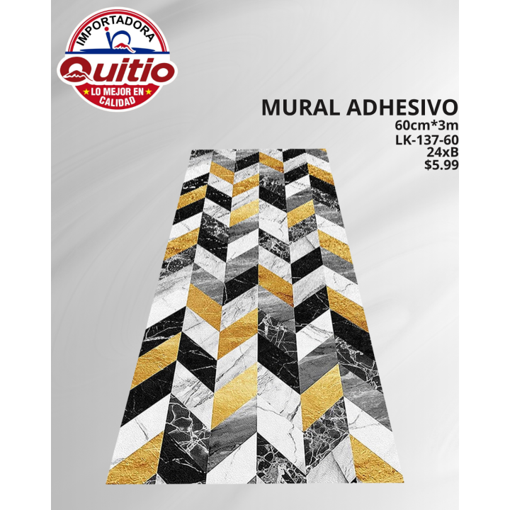 ADHESIVO MURAL LK-137-60 BX24 Q.9053