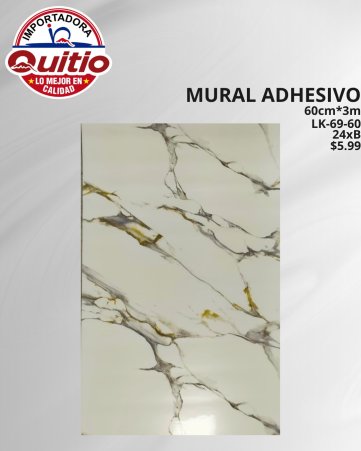 ADHESIVO MURAL LK-69-60 BX24 Q.9053