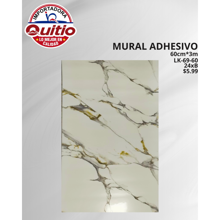 ADHESIVO MURAL LK-69-60 BX24 Q.9053