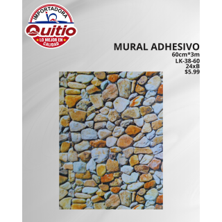ADHESIVO MURAL LK-38-60 BX24 Q.9053