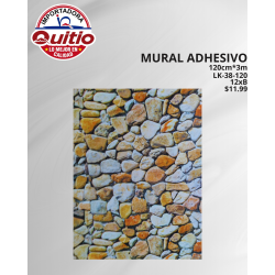 ADHESIVO MURAL LK-38-120 BX12 Q.9027