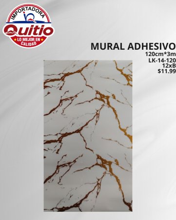 ADHESIVO MURAL LK-14-120 BX12 Q.9027