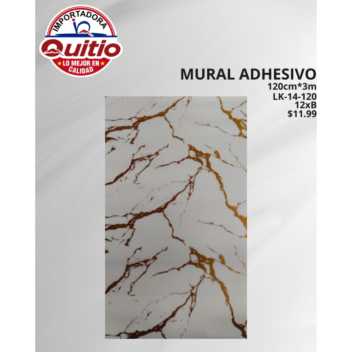ADHESIVO MURAL LK-14-120 BX12 Q.9027