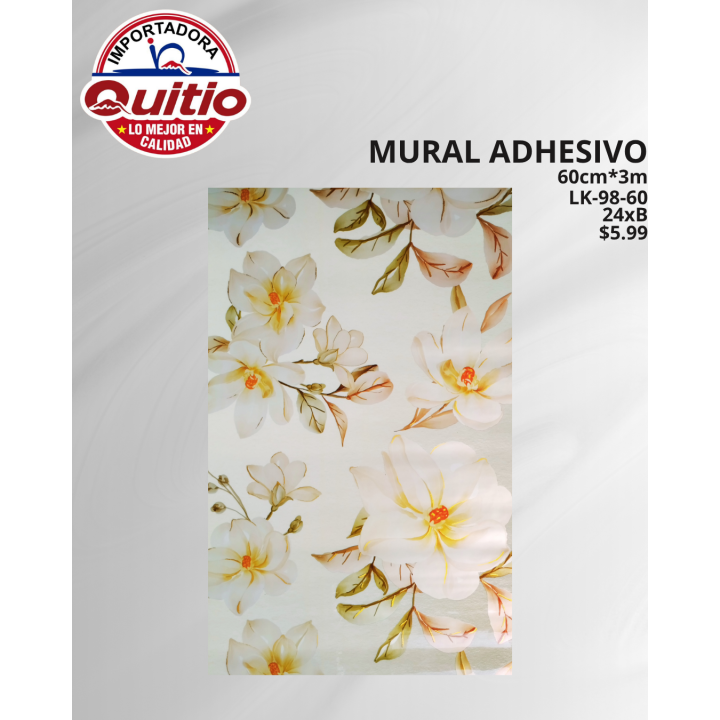 ADHESIVO MURAL LK-98-60 BX24 Q.9053