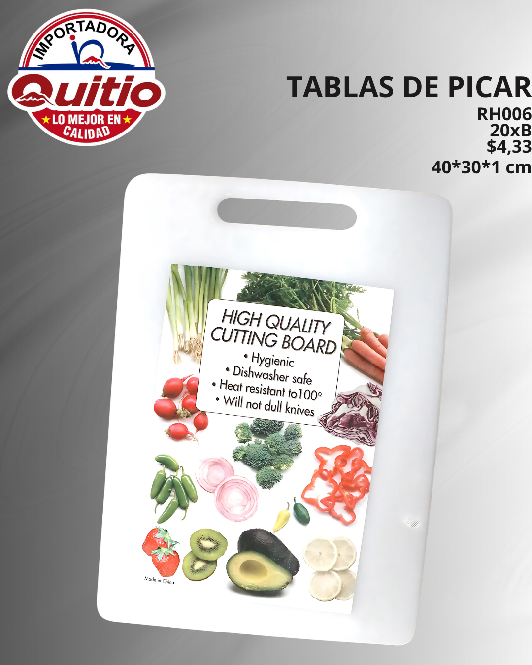 TABLA PICAR RH006 BX20 Q.9982