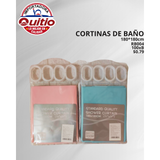 CORTINA DE BANO RB004 BX100 Q.9350