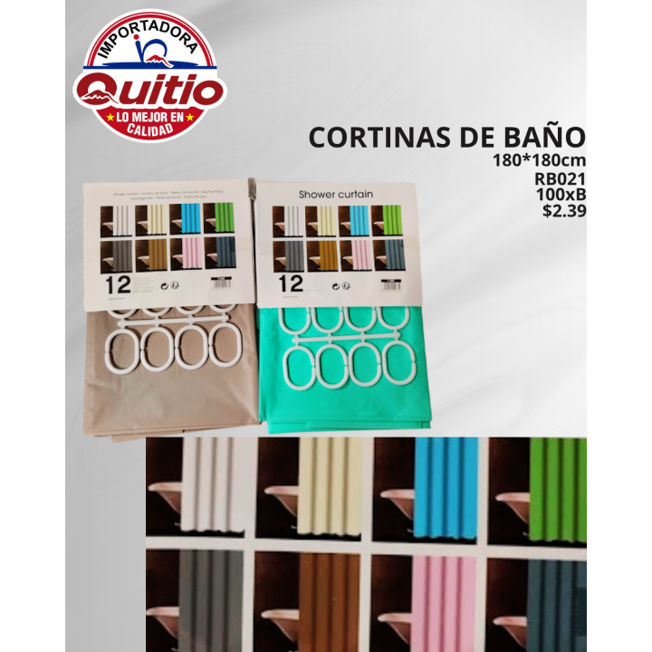 CORTINA BANO RB021 BX100 Q.9041 EVA