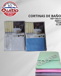 CORTINA BANO RB051 BX72 Q.9612