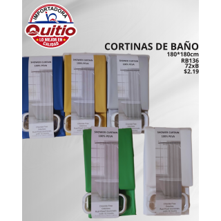 CORTINA BANO RB136 BX72 Q.9821