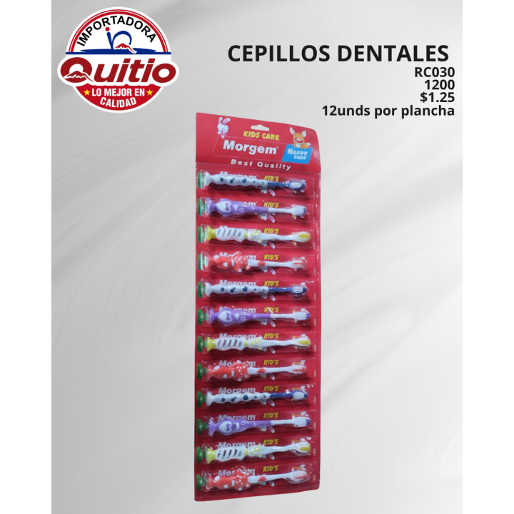CEPILLO DENTAL RC030 PLANCHA 12 UNDS BX100X12 Q.9060 3X5