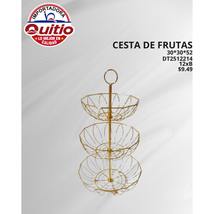CESTA DE FRUTAS DT2512214 BX12 Q.9295
