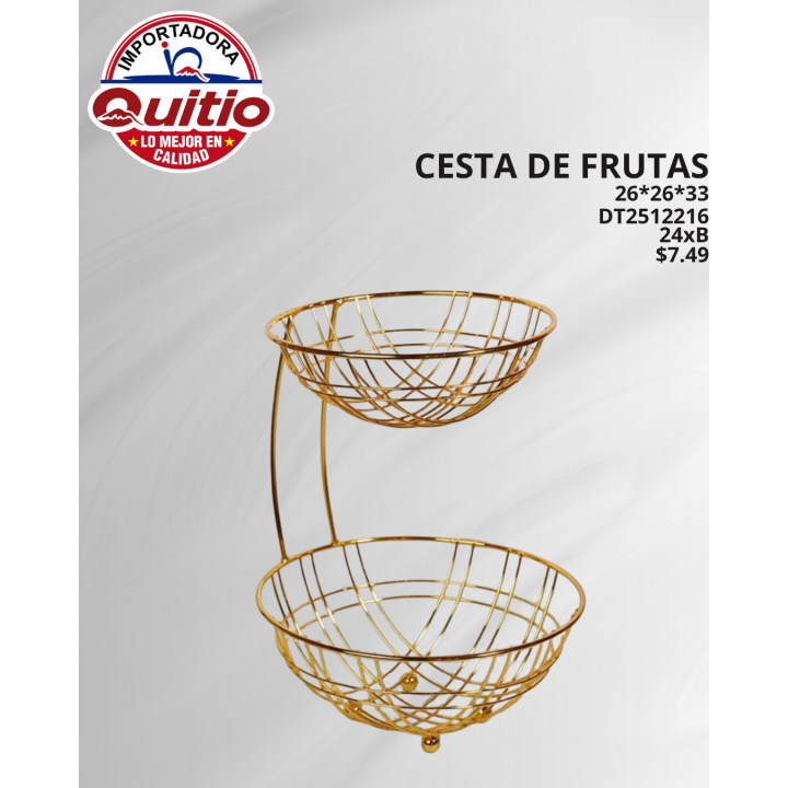 CESTA DE FRUTAS DT2512216 BX24 Q.9434