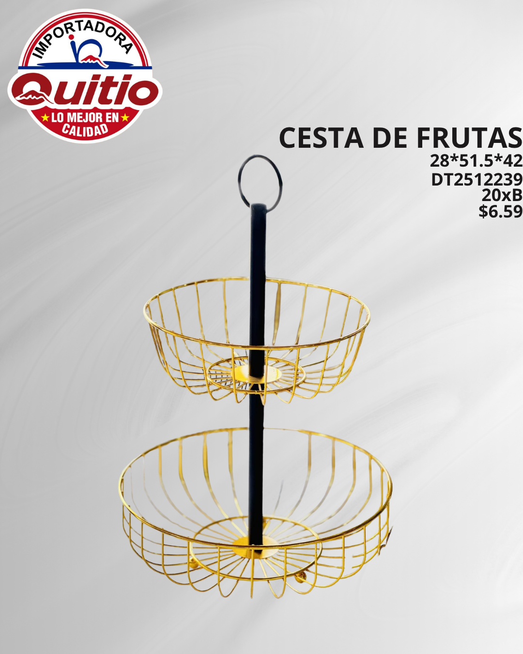 CESTA PARA FRUTAS DT2512239 BX20 Q.9304