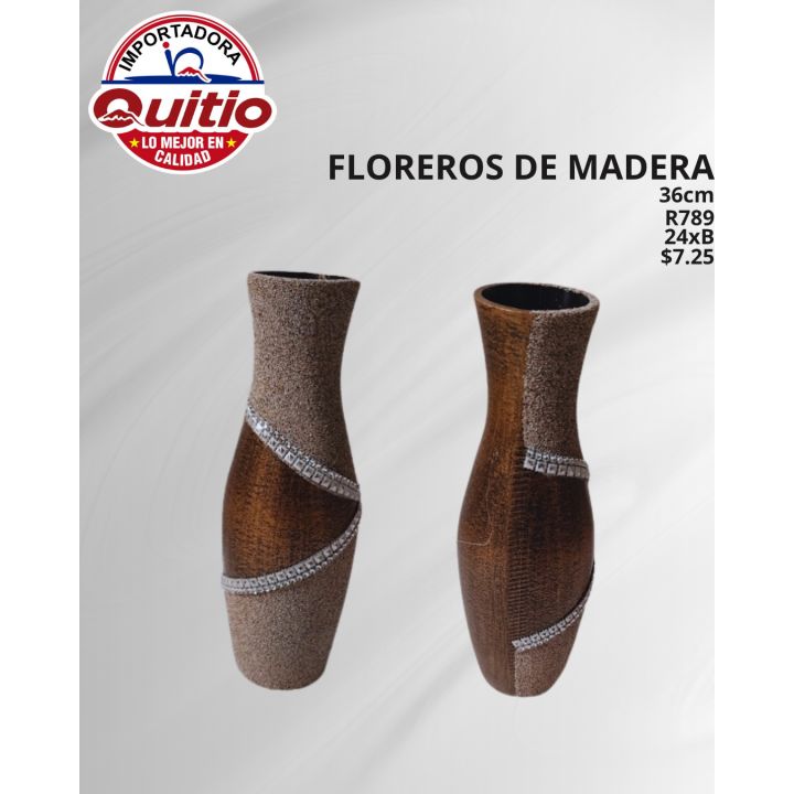 FLORERO MADERA R789 BX24 Q.9114