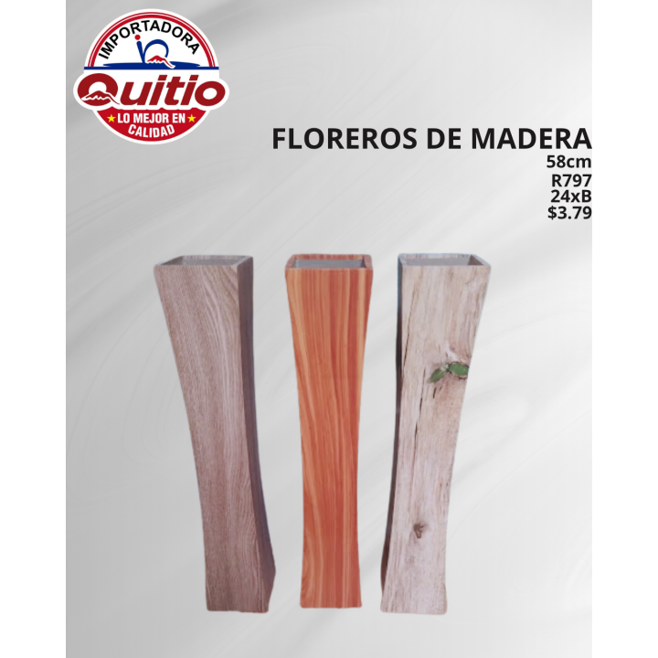 FLORERO MADERA R797 BX24 Q.9612