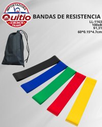 BANDA RESISTENCIA TPE LL-1163 BX100 Q.9780