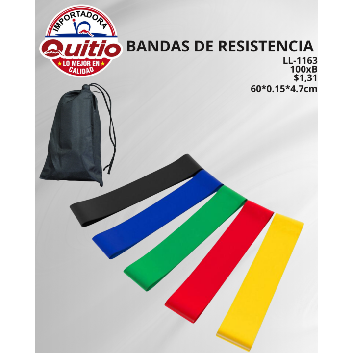 BANDA RESISTENCIA TPE LL-1163 BX100 Q.9780