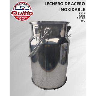 BULTO LECHERA ACERO R429 18 UNDS