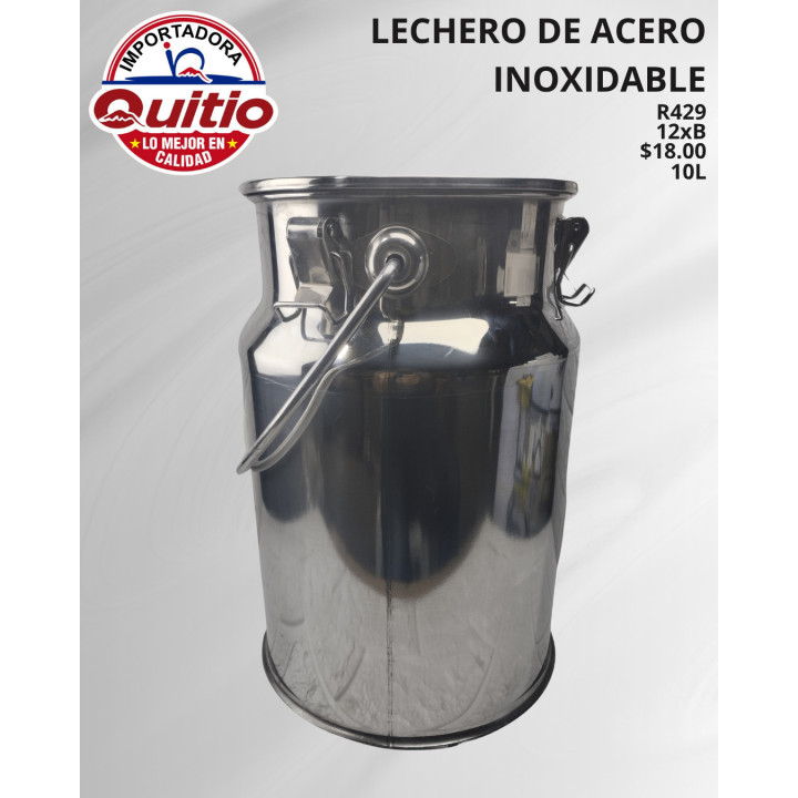 BULTO LECHERA ACERO R429 18 UNDS