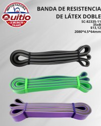 BANDA RESISTENCIA LATEX SC-82335-11 BX35 Q.9578