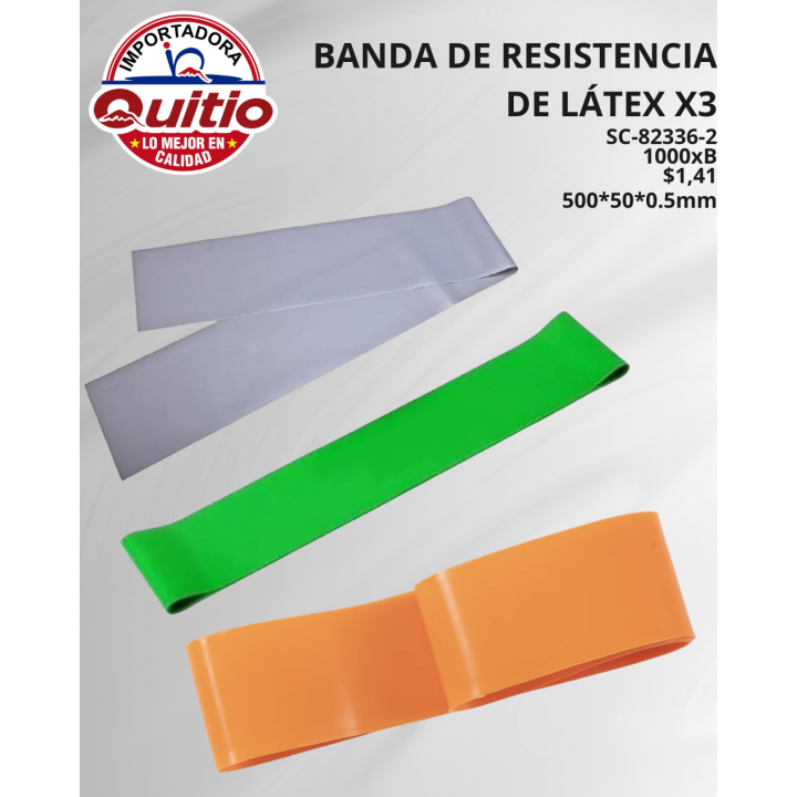BANDA RESISTENCIA SC-82336-2 BX1000 Q.9130