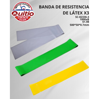BANDA RESISTENCIA SC-82336-3 BX1000 Q.9440