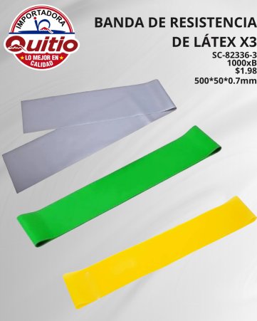 BANDA RESISTENCIA SC-82336-3 BX1000 Q.9440