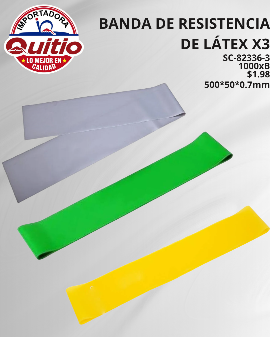 BANDA RESISTENCIA SC-82336-3 BX1000 Q.9440