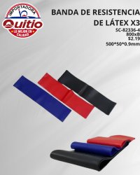 BANDA RESISTENCIA SC-82336-4 BX800 Q.9940