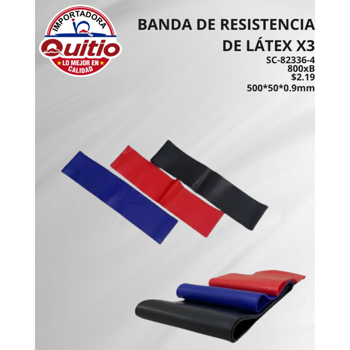 BANDA RESISTENCIA SC-82336-4 BX800 Q.9940