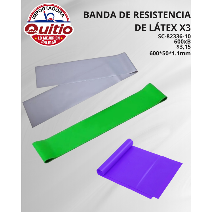 BANDA RESISTENCIA SC-82336-10 BX600 Q.9070